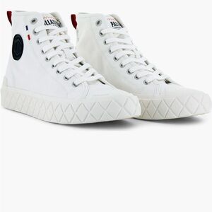 Palladium Classic White High-Top Sneakers